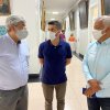 Deputado estadual Caio França visita a Santa Casa de Santos e formaliza destinação de recursos para o hospital